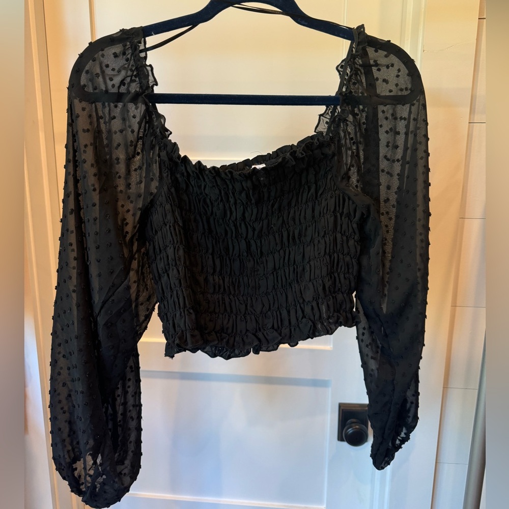 Cotton on black long sleeve